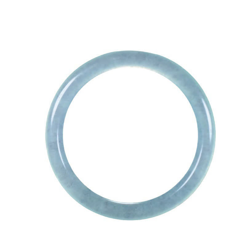 Wear FengShui Blue Chalcedony Emotional Balance Energy Bracelet Bangle