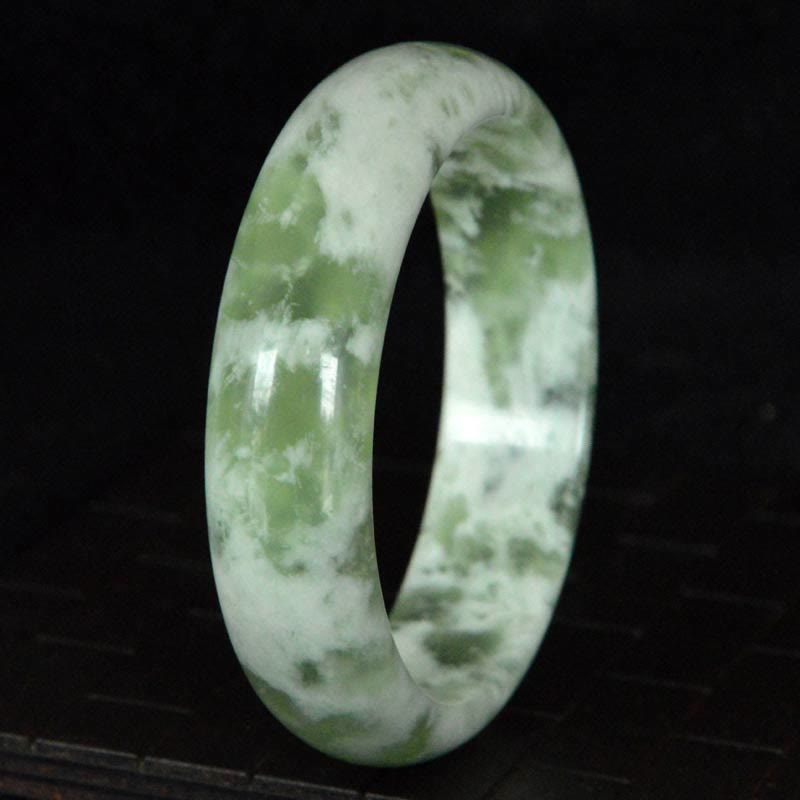 Wear FengShui Natural Jade Luck Prosperity Bracelet Bangle