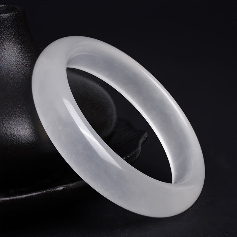Wear FengShui Natural Golden Silk Jade Wealth Luck Bracelet Bangle