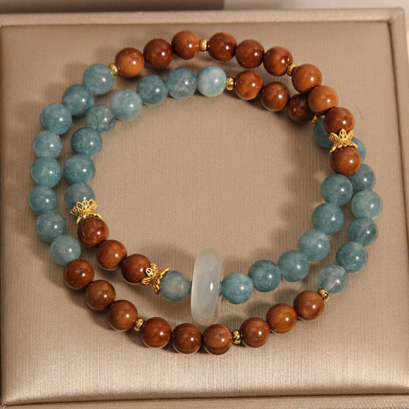 Wear FengShui Kuka Seed Jade Wealth Luck Bracelet