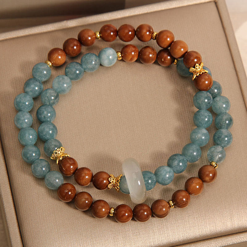 Wear FengShui Kuka Seed Jade Wealth Luck Bracelet