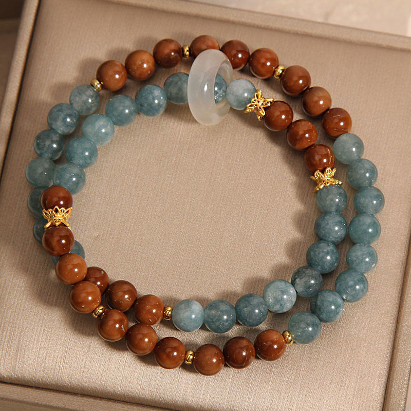 Wear FengShui Kuka Seed Jade Wealth Luck Bracelet
