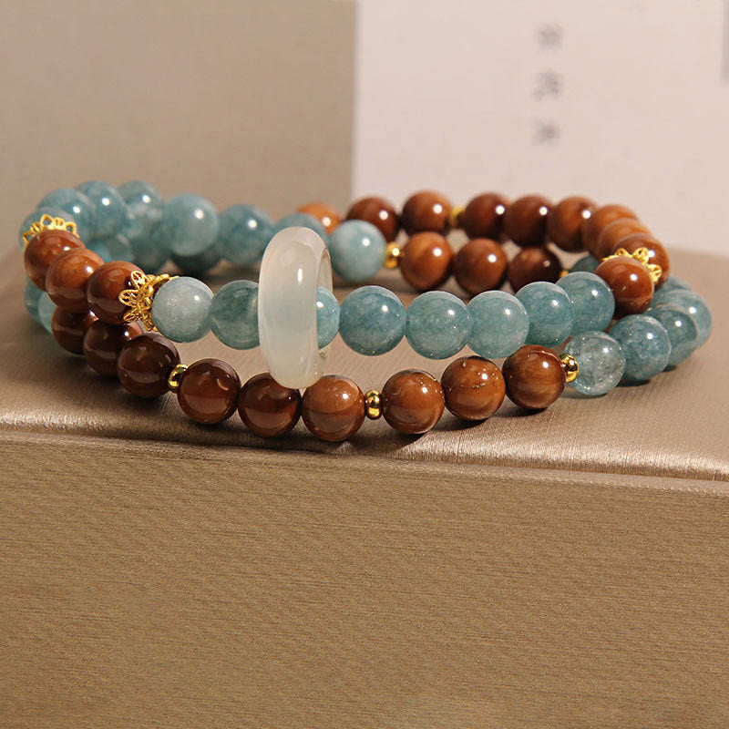 Wear FengShui Kuka Seed Jade Wealth Luck Bracelet