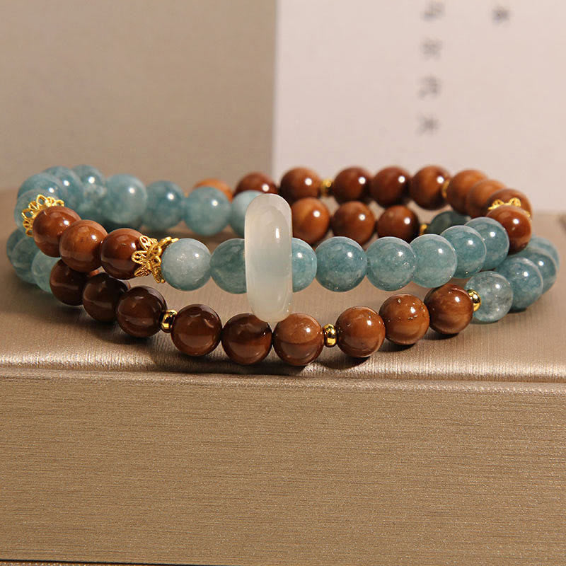 Wear FengShui Kuka Seed Jade Wealth Luck Bracelet