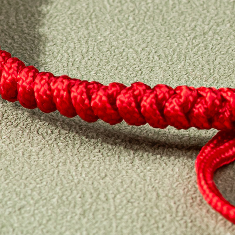 Wear FengShui Jade Luck Abundance Red String Bracelet