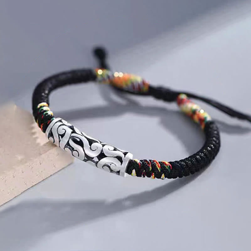 Wear FengShui Copper Auspicious Clouds Luck String Bracelet