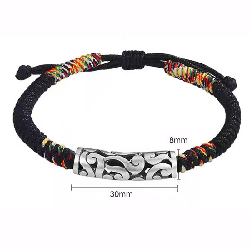 Wear FengShui Copper Auspicious Clouds Luck String Bracelet