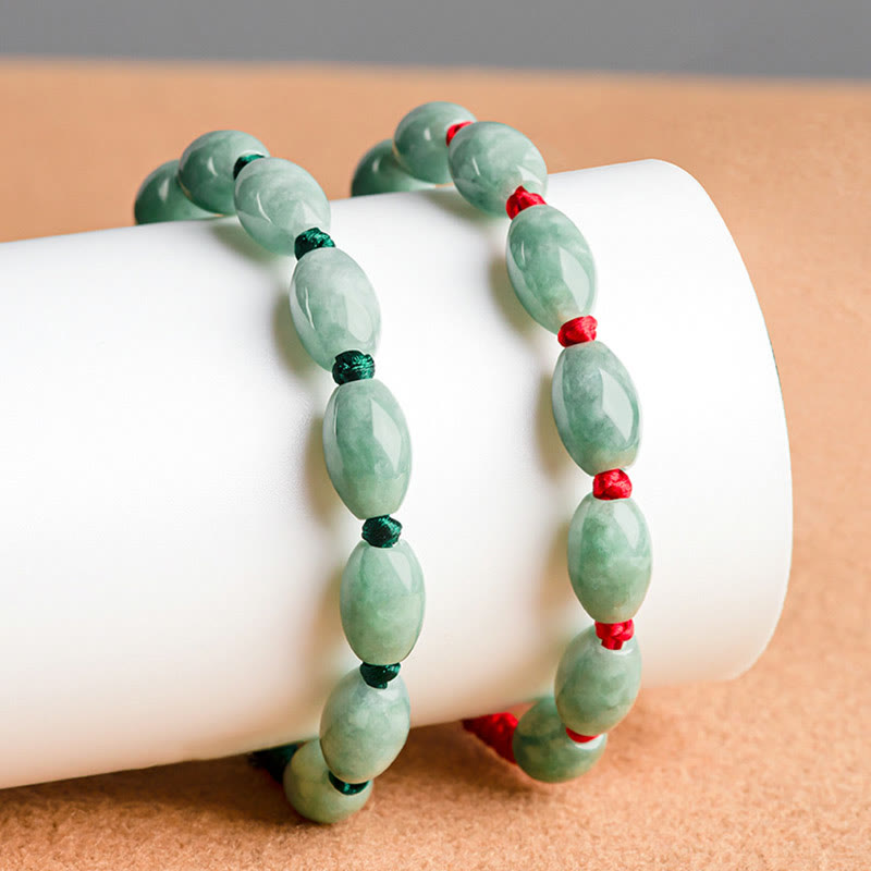 Wear FengShui Jade Luck Red String Bracelet
