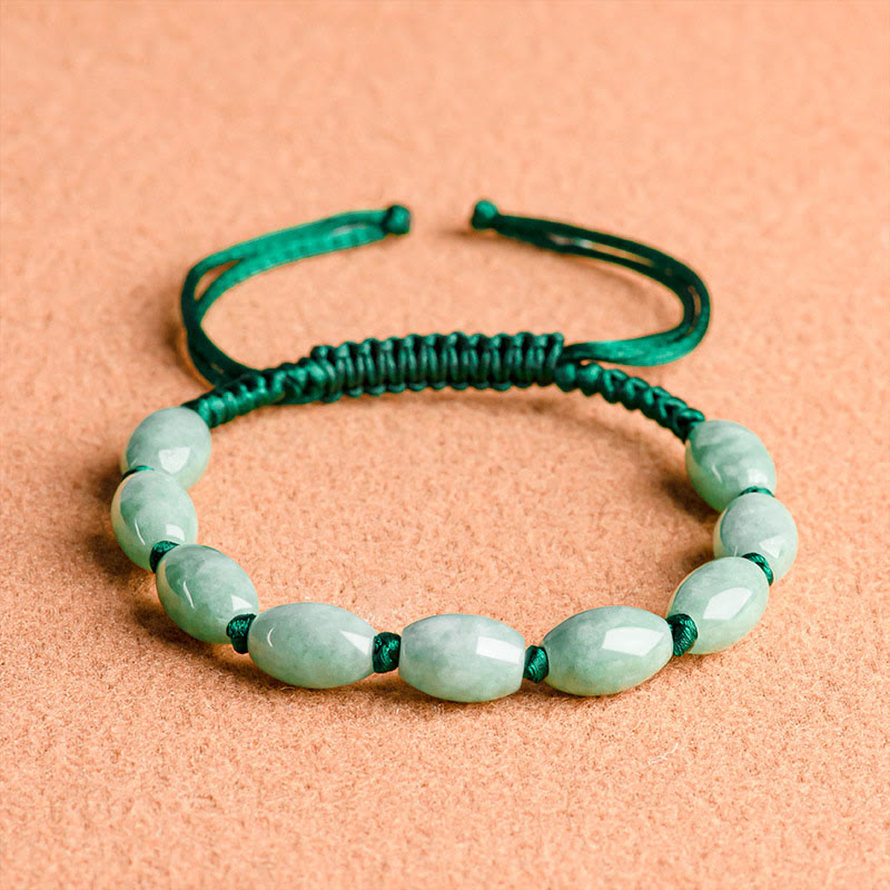 Wear FengShui Jade Luck Red String Bracelet