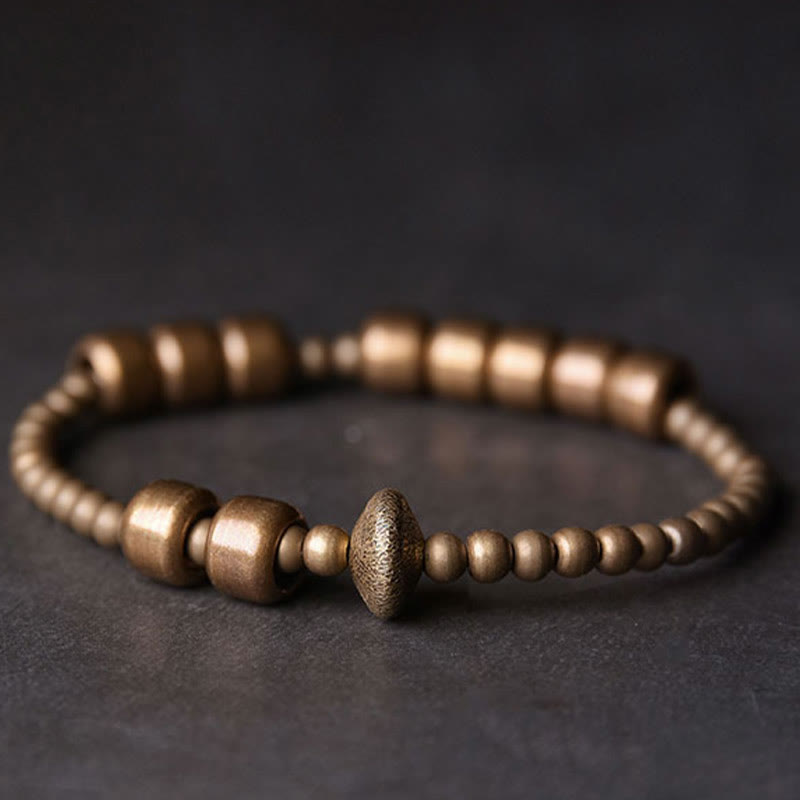 Wear FengShui Vintage Copper Brass Blance Wealth Bracelet