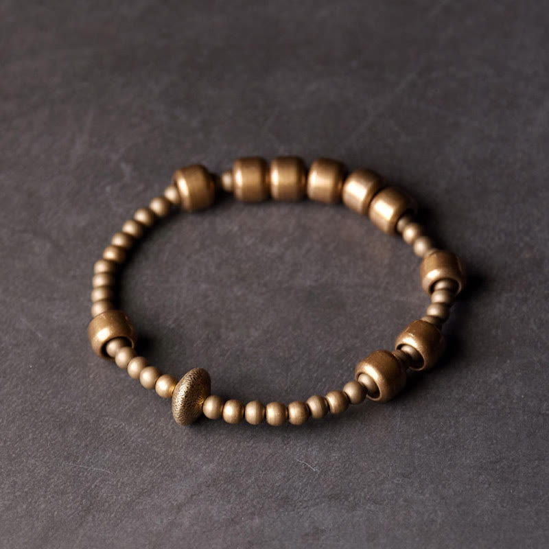 Wear FengShui Vintage Copper Brass Blance Wealth Bracelet