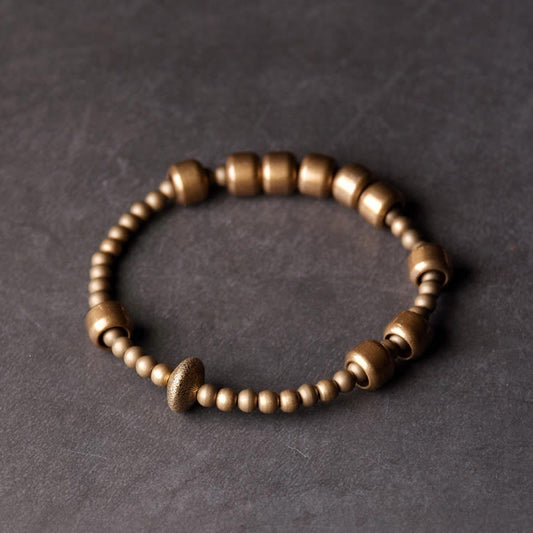 Wear FengShui Vintage Copper Brass Blance Wealth Bracelet