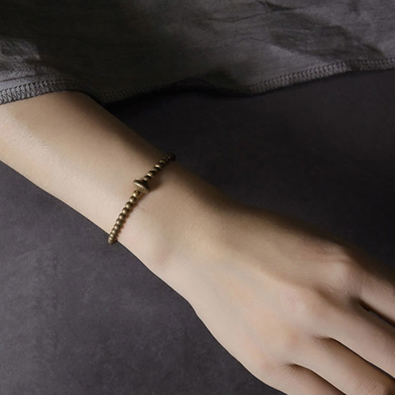 Wear FengShui Vintage Copper Brass Blance Wealth Bracelet