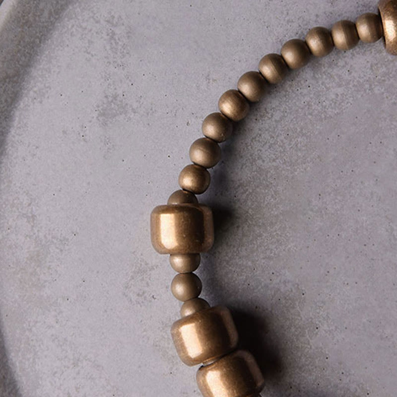 Wear FengShui Vintage Copper Brass Blance Wealth Bracelet