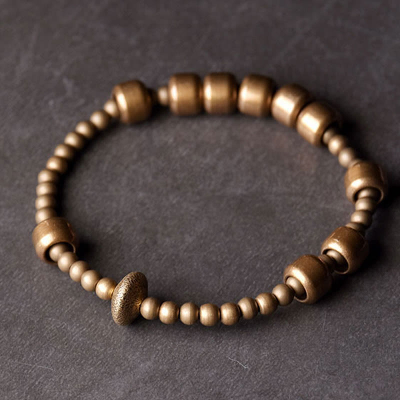 Wear FengShui Vintage Copper Brass Blance Wealth Bracelet