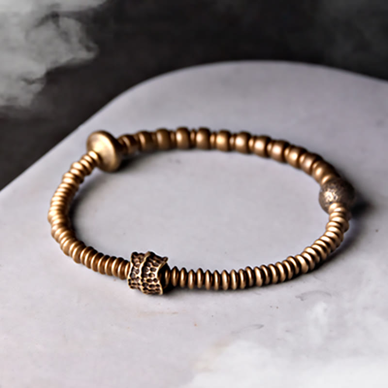 Wear FengShui Balance Copper Luck Brass Bracelet