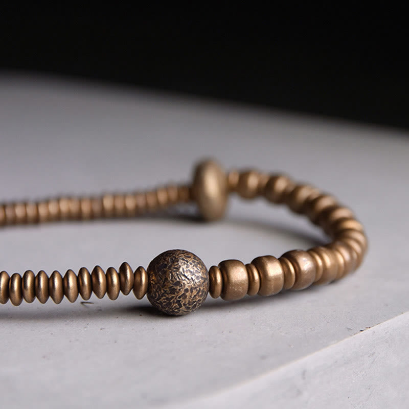 Wear FengShui Balance Copper Luck Brass Bracelet