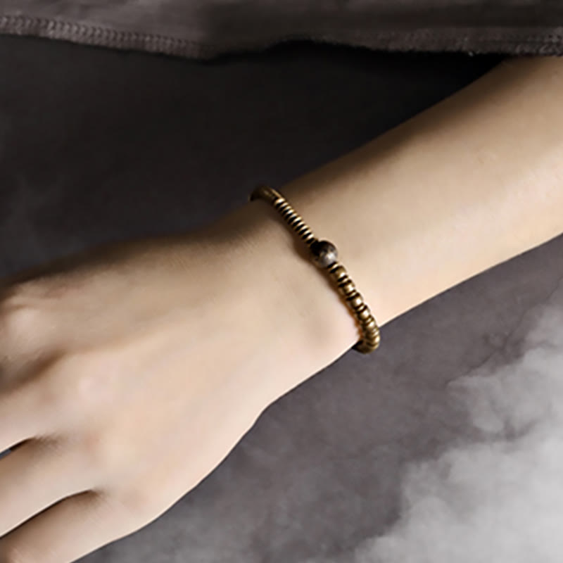 Wear FengShui Balance Copper Luck Brass Bracelet