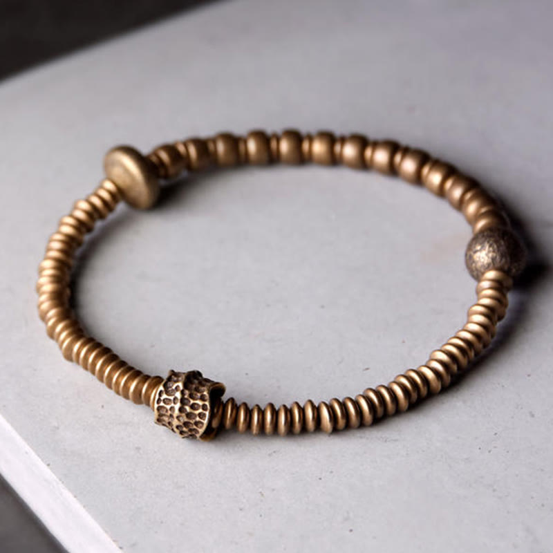 Wear FengShui Balance Copper Luck Brass Bracelet