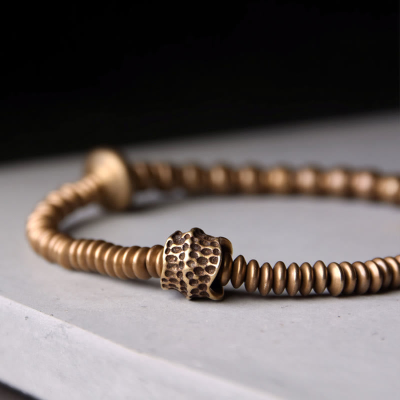 Wear FengShui Balance Copper Luck Brass Bracelet