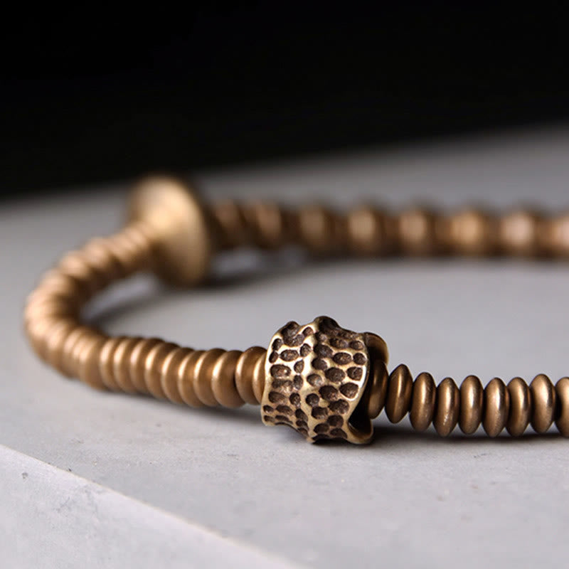 Wear FengShui Balance Copper Luck Brass Bracelet