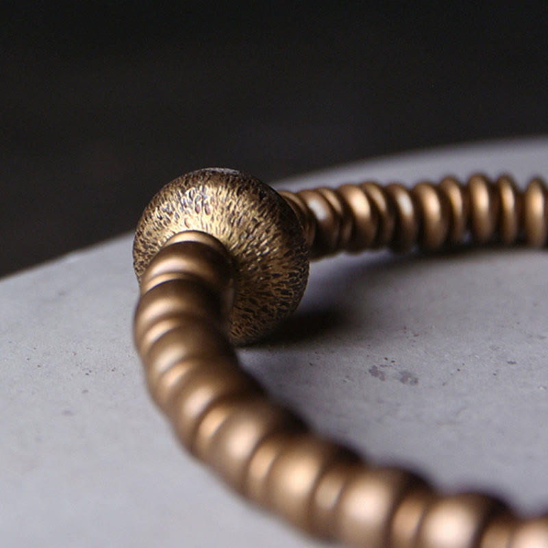Wear FengShui Balance Copper Luck Brass Bracelet