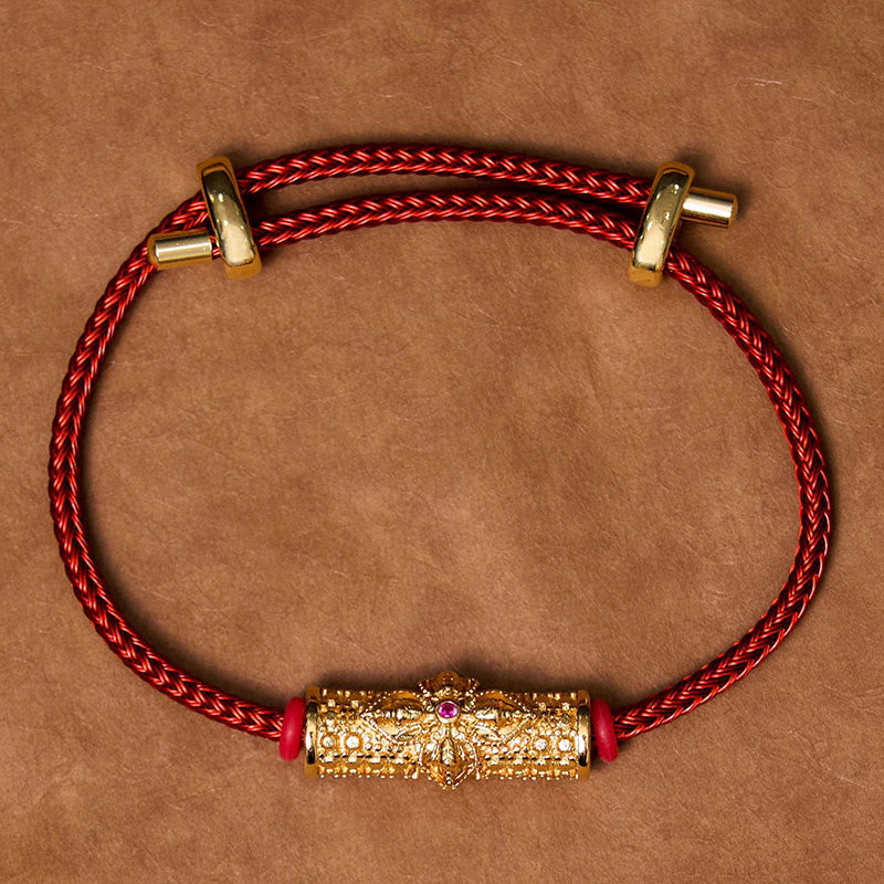 Wear FengShui Copper Luck Red String Bracelet