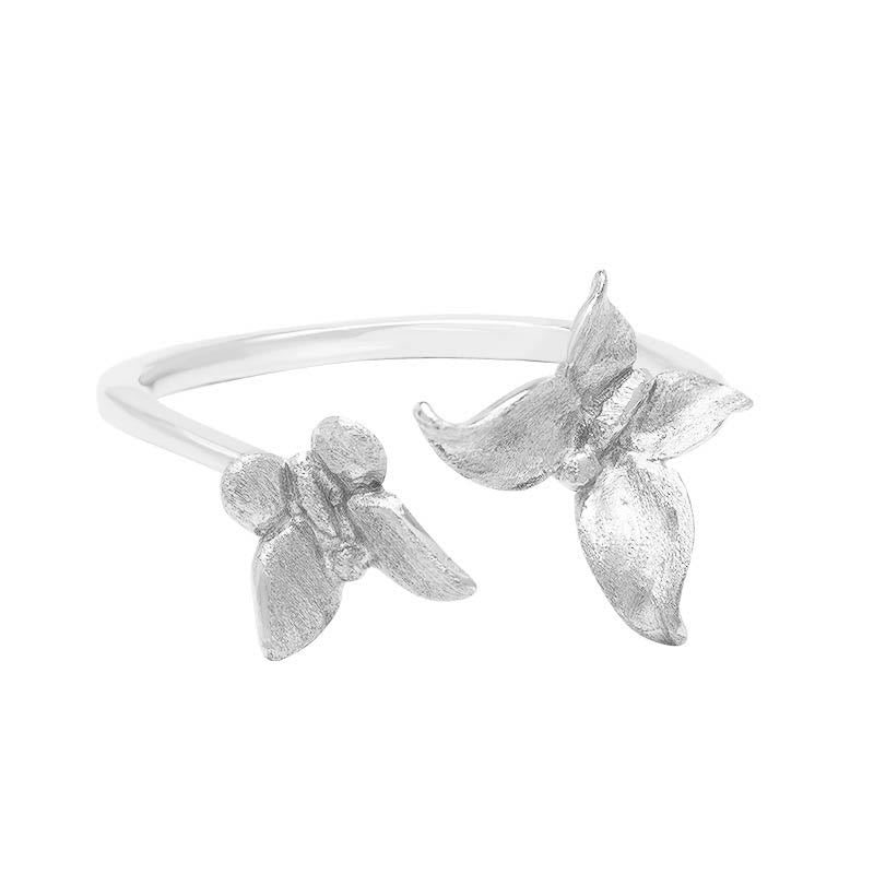 Wear FengShui 925 Sterling Silver Butterfly Love Ring