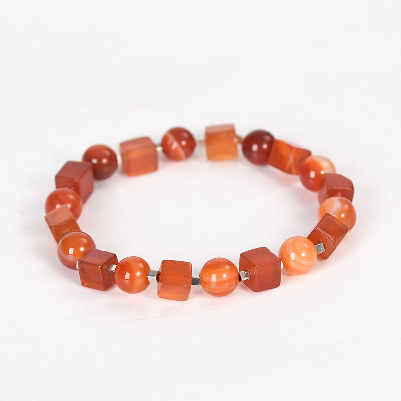 Wear FengShui Various Crystals Black Obsidian Purification Bracelet