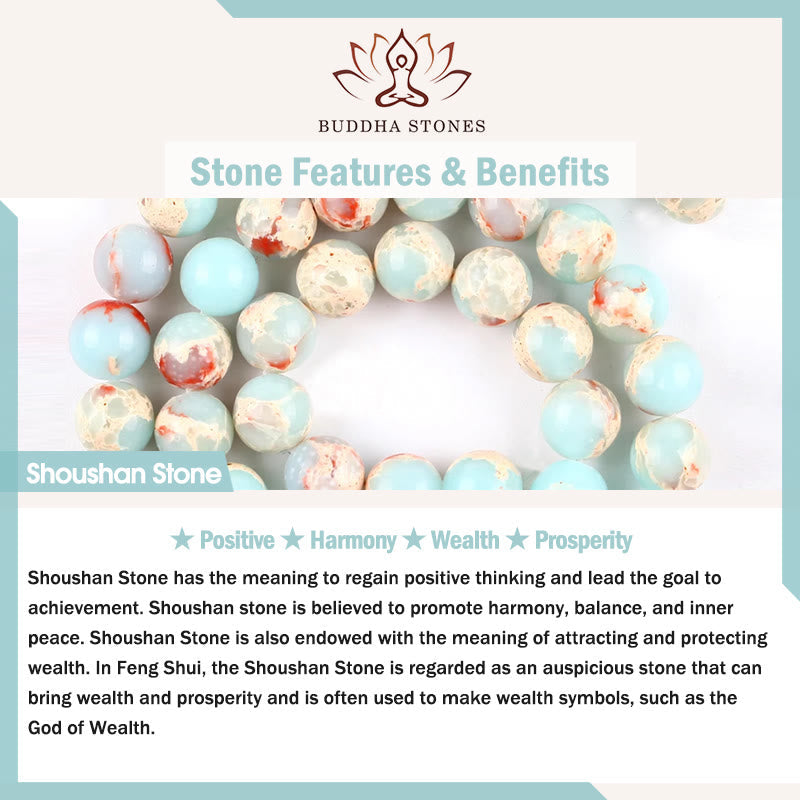 Wear FengShui Shoushan Stone Copper Coin Money From All Directions Wealth Bracelet