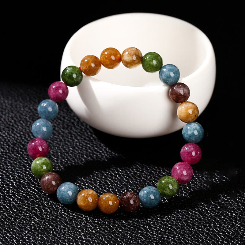 Wear FengShui Multicolor Tourmaline Positive Bracelet