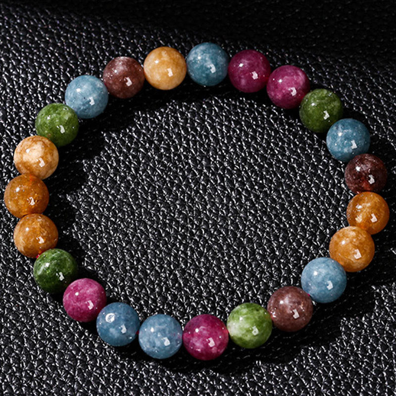 Wear FengShui Multicolor Tourmaline Positive Bracelet