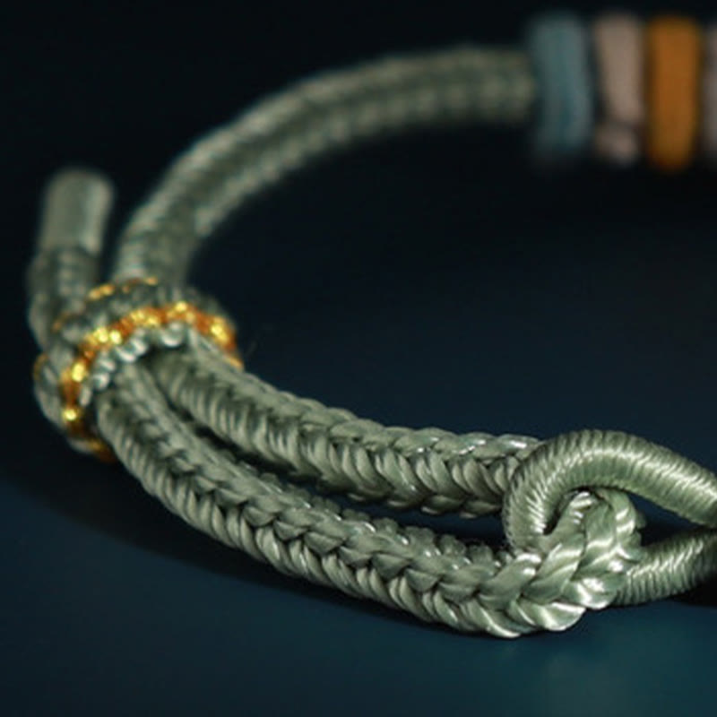 Wear FengShui String Four Srand Peach Blossom Connection Bracelet