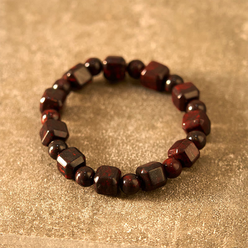 Wear FengShui Bloodstone Strength Bracelet