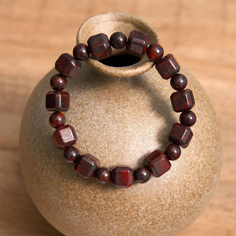 Wear FengShui Bloodstone Strength Bracelet