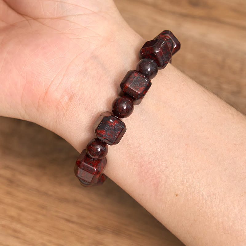 Wear FengShui Bloodstone Strength Bracelet