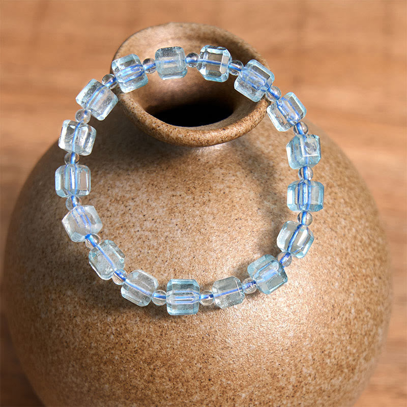 Wear FengShui Blue Topaz Clarity Bracelet
