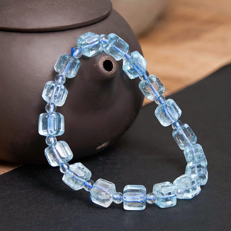 Wear FengShui Blue Topaz Clarity Bracelet