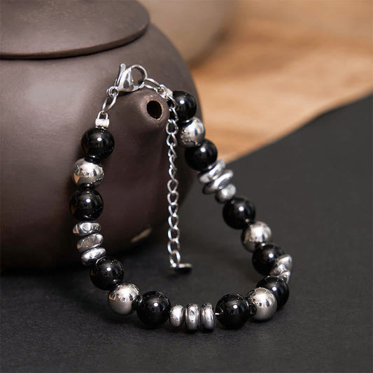 Wear FengShui Black Onyx Fortune Bracelet