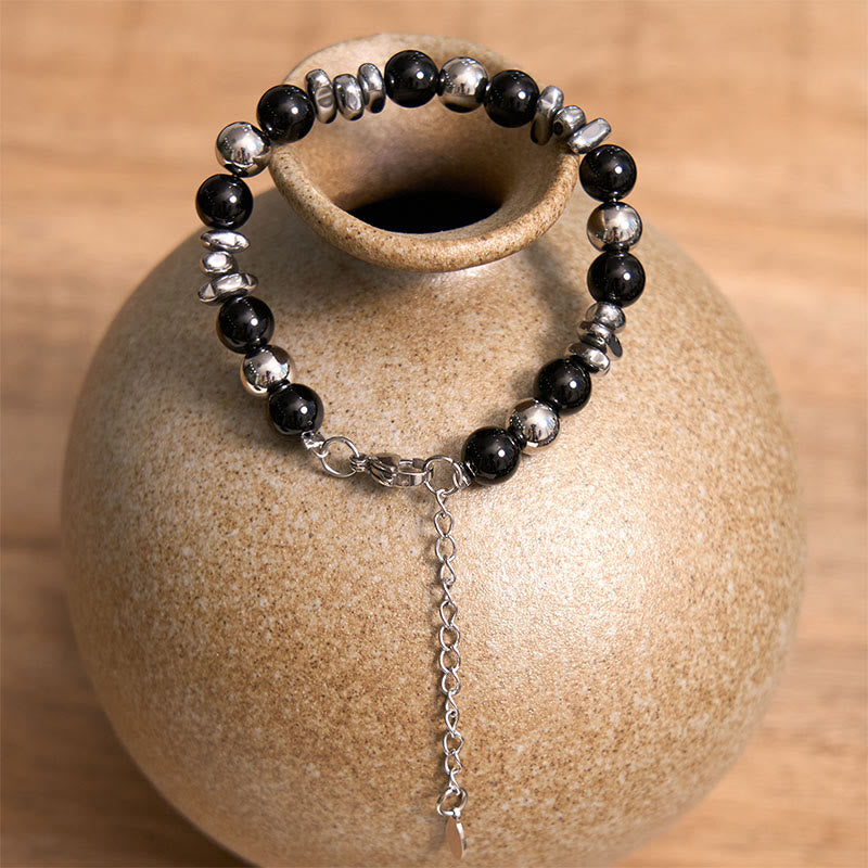 Wear FengShui Black Onyx Fortune Bracelet