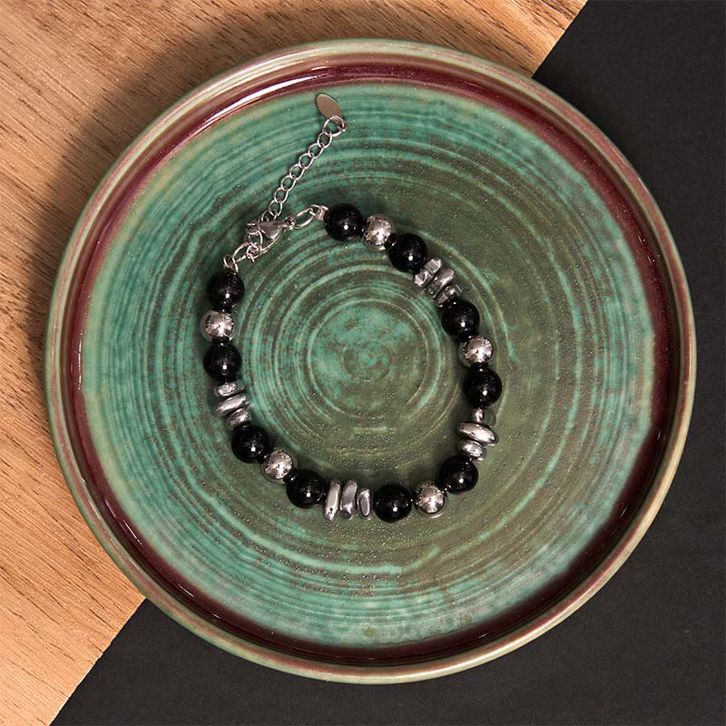 Wear FengShui Black Onyx Fortune Bracelet