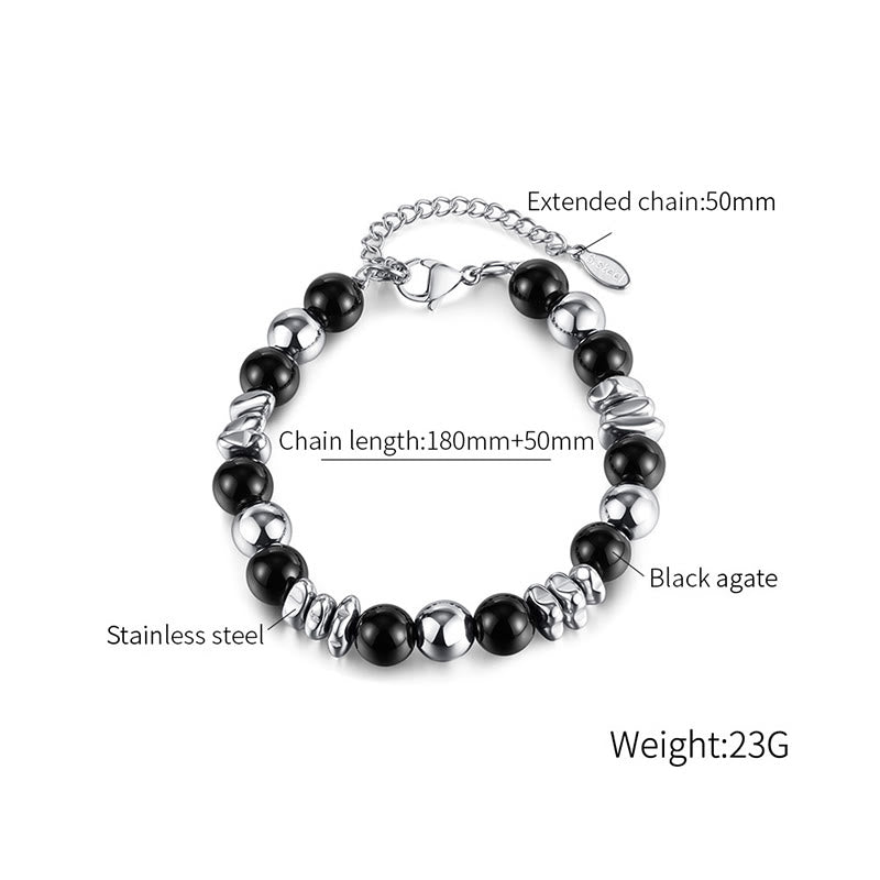 Wear FengShui Black Onyx Fortune Bracelet