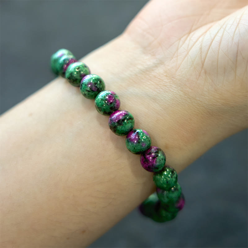 Wear FengShui Ruby Zoisite Connection Bracelet