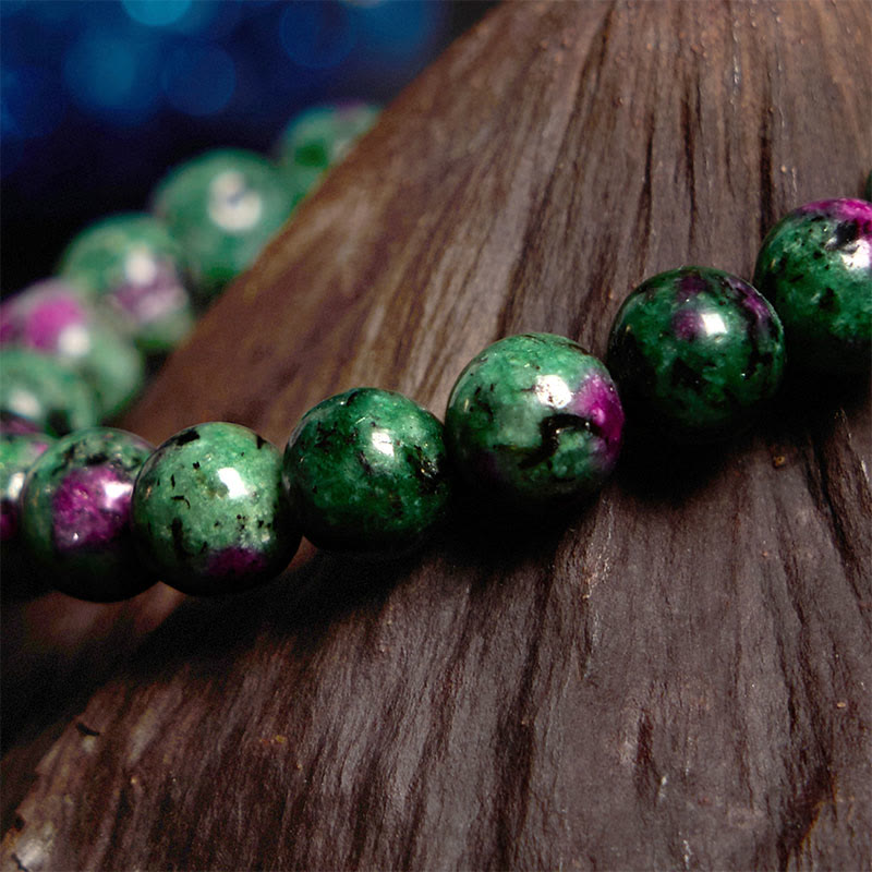 Wear FengShui Ruby Zoisite Connection Bracelet