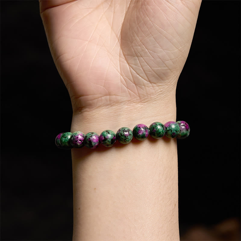 Wear FengShui Ruby Zoisite Connection Bracelet