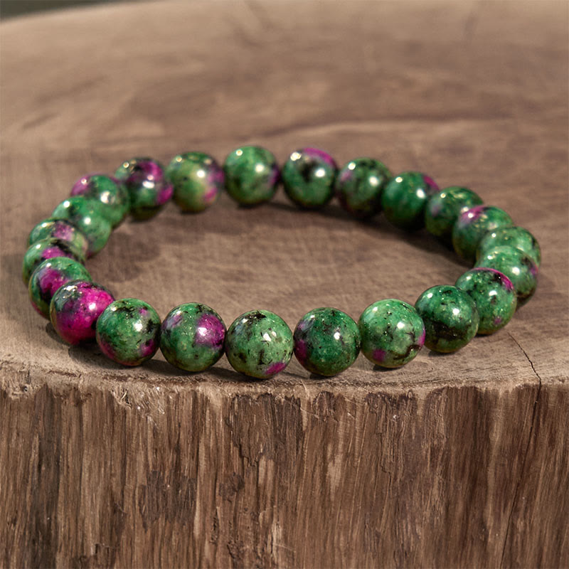 Wear FengShui Ruby Zoisite Connection Bracelet