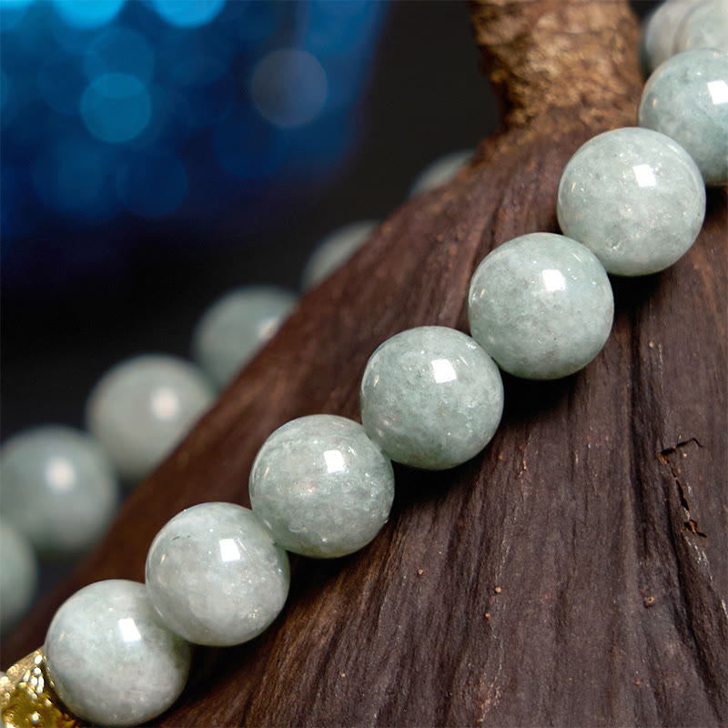 Wear FengShui Jade Abundance Flower Bracelet