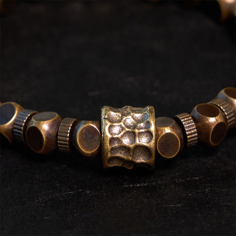 Wear FengShui Copper Meteorite Pattern Balance Bracelet