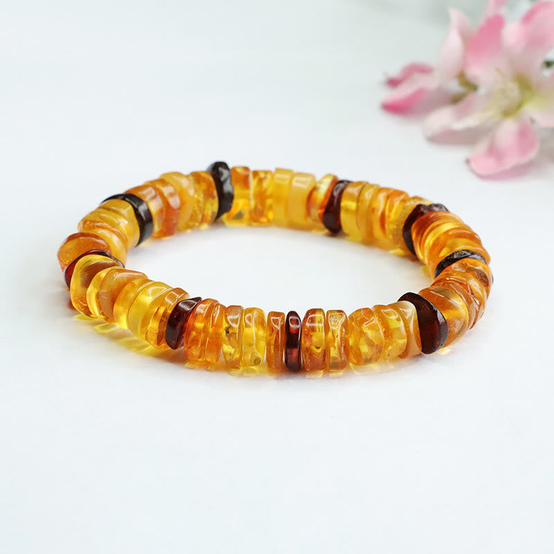 Wear FengShui Amber Peace Buckle Confidence Bracelet