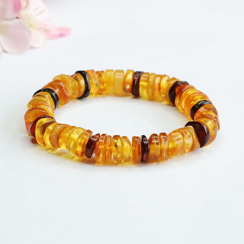 Wear FengShui Amber Peace Buckle Confidence Bracelet